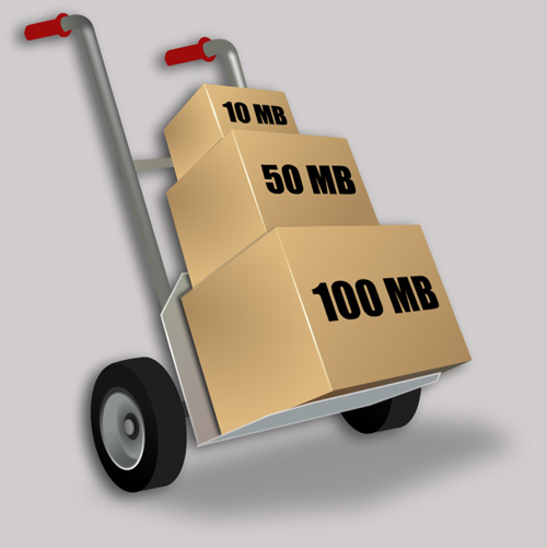 send large files via email